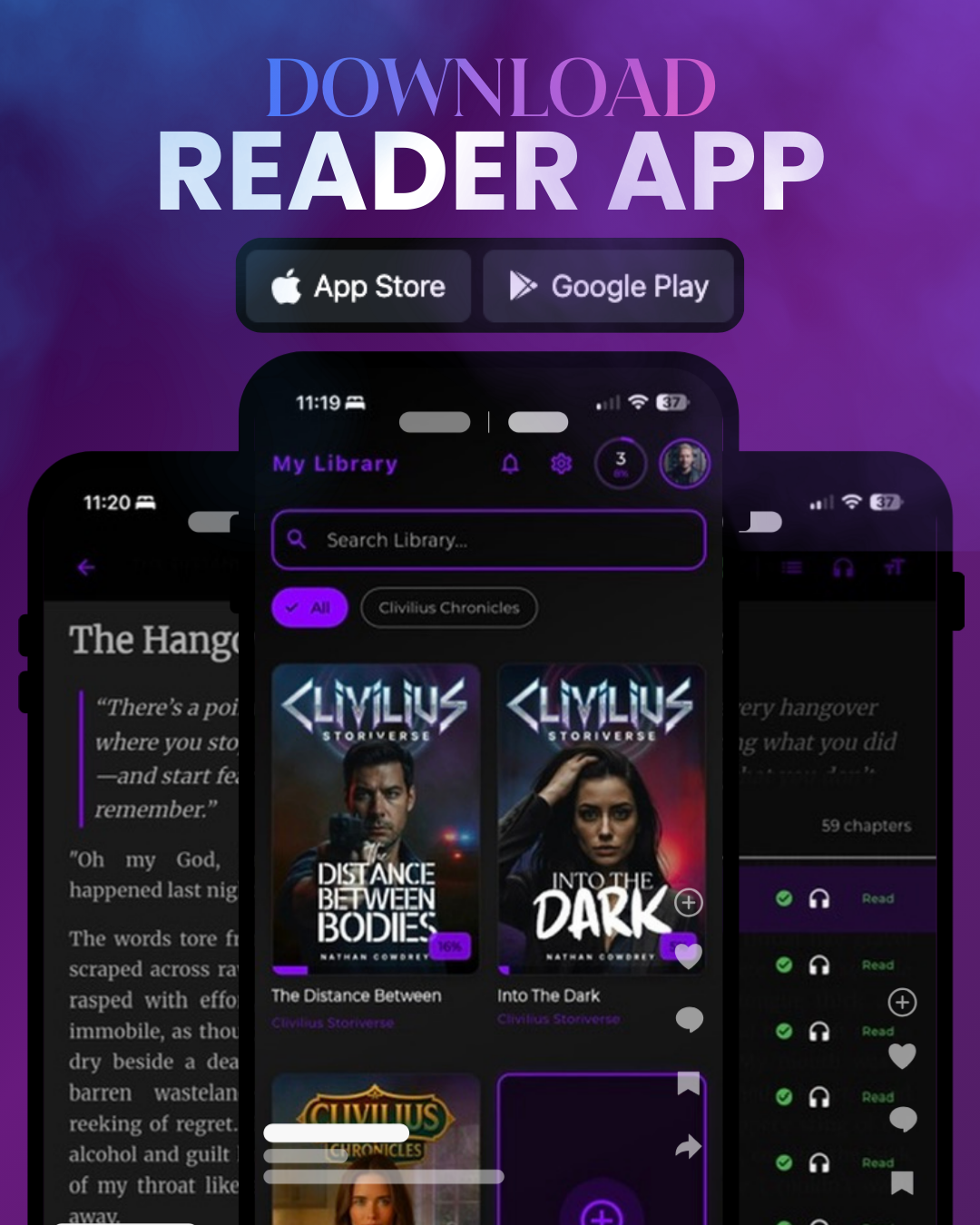 Download the Clivilius Reader App